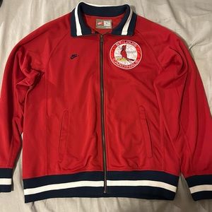 Nike “Cooperstown Collection” St Louis Cardinals MLB men’s Jacket size L